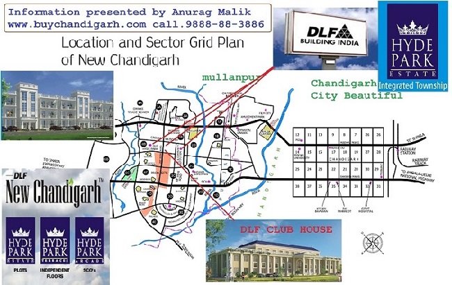 dlf hyde park plots new chandigarh mullanpur location and facilities